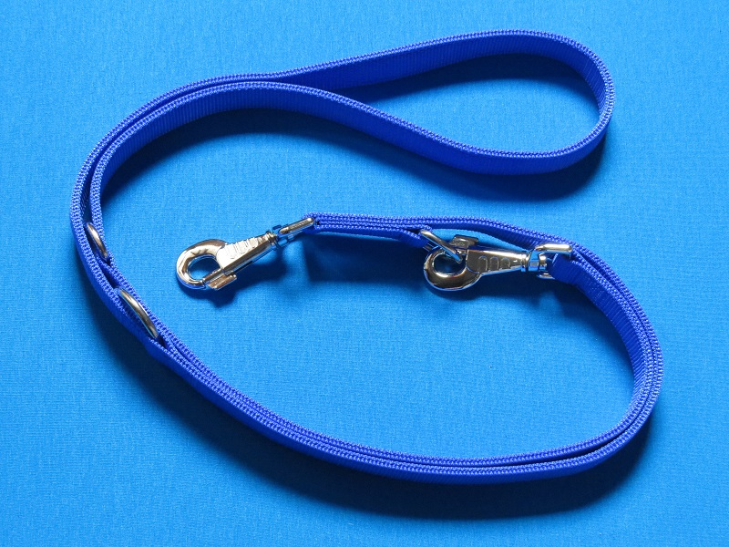 dressuurlijnnylon25mmblauw