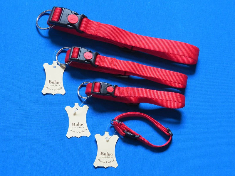 nylonhalsbandrood